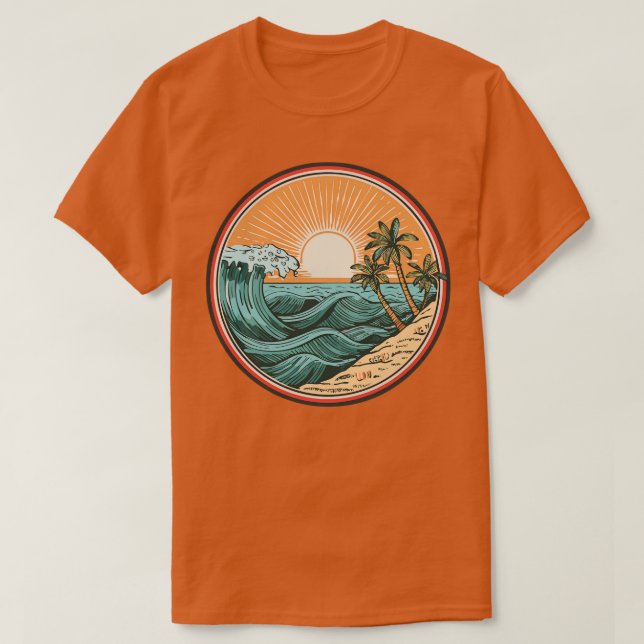 Camiseta Waves TShirt (Frente do Design)
