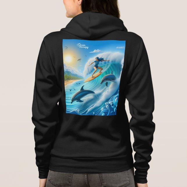 Camiseta Waves & Wanderlust Collection Sweatshirt (Verso)