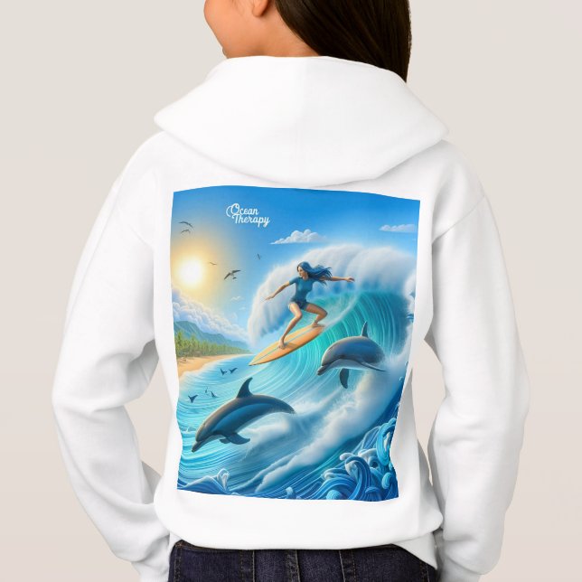 Camiseta Waves & Wanderlust Collection Sweatshirt (Verso)