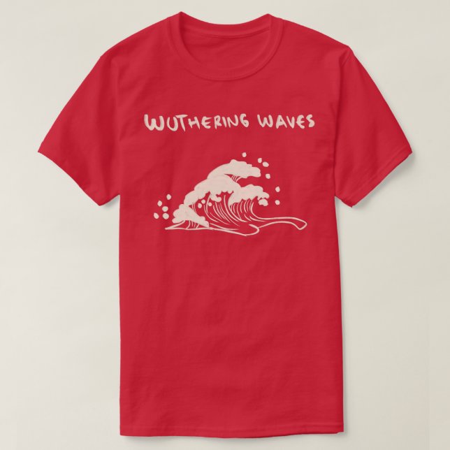 Camiseta Waves Wuthering TShirt (Frente do Design)
