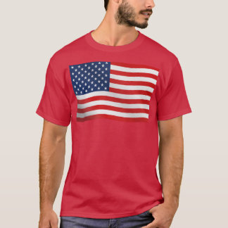 Camiseta Waving Flag Americano