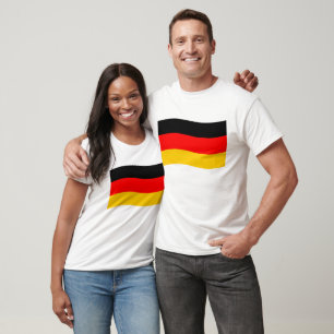 Camiseta Waving German Flag