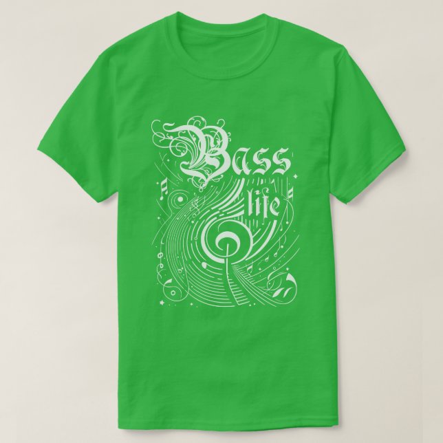 Camiseta Wavy Music Bass Life (Frente do Design)