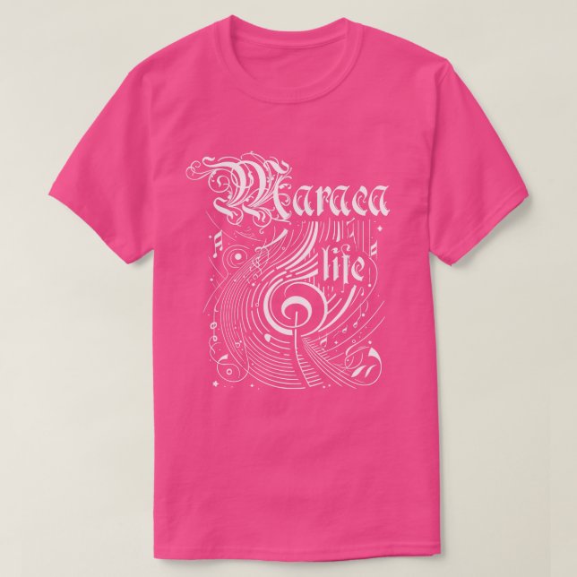 Camiseta Wavy Music Maraca Life (Frente do Design)