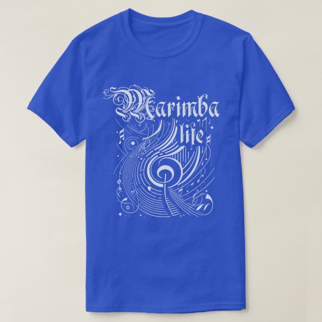 Camiseta Wavy Music Marimba Life (Frente do Design)