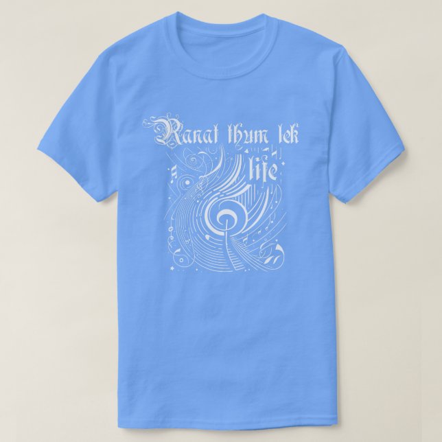 Camiseta Wavy Music Ranat thum lek Life (Frente do Design)