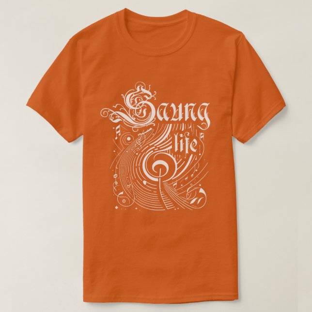 Camiseta Wavy Music Saung Life (Frente do Design)