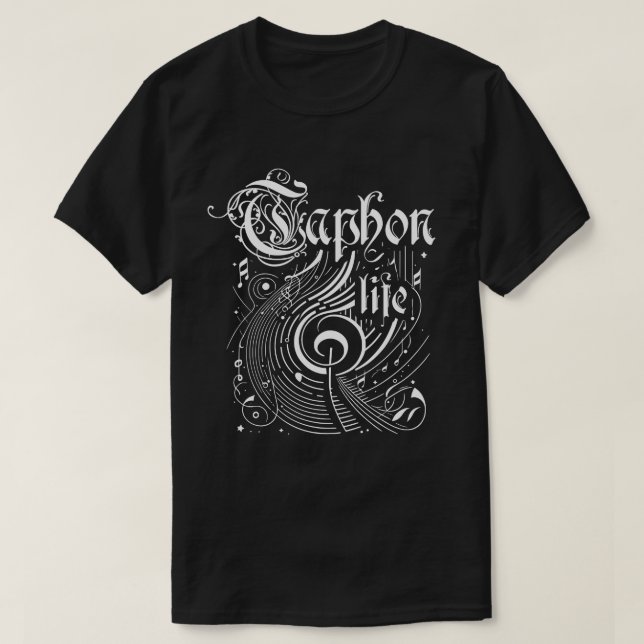 Camiseta Wavy Music Taphon Life (Frente do Design)