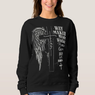 Camiseta Way Maker Miracle Worker Promise Keeper, Faith, Ch