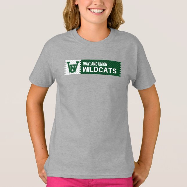 Camiseta Wayland Union Wildcats (Frente)