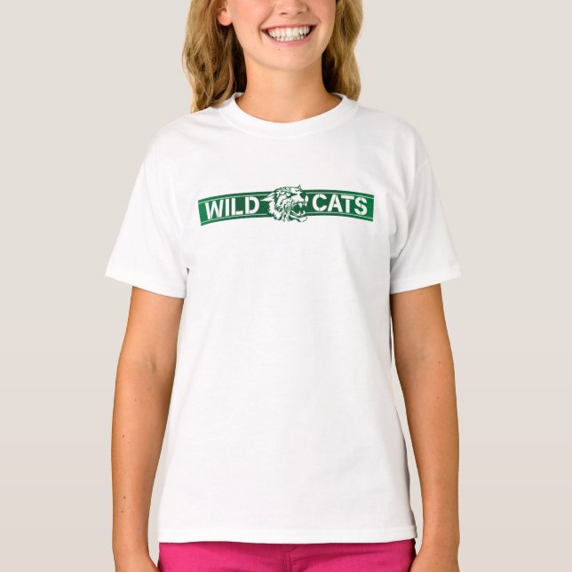 Camiseta Wayland Union Wildcats #8 (Frente)