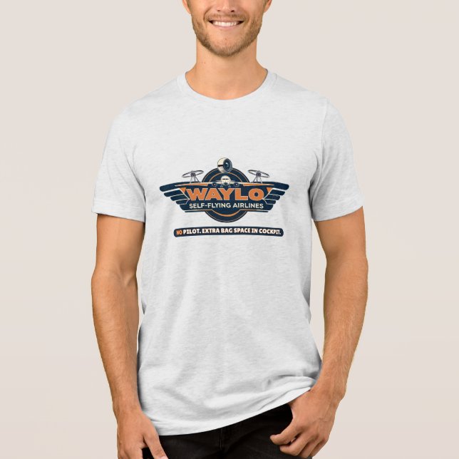 Camiseta Waylo Self-Flying Airlines (Fictional) (Frente)