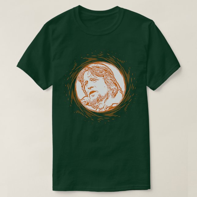 Camiseta Waylon Jennings (Frente do Design)