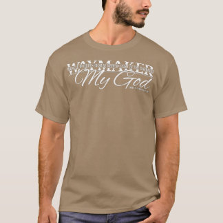 Camiseta Waymaker Miracle Worker Girassol em Bíblia Verso