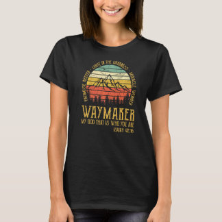 Camiseta Waymaker Miracle Worker Promise Keeper Religião