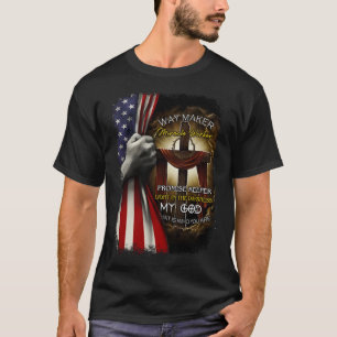 Camiseta Waymaker Promise Keeper Milacle Worker Christian U