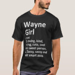 Camiseta Wayne Girl Ne Nebraska Funny City Home Roots<br><div class="desc">Wayne Girl Ne Nebraska Funny City Home Roots</div>