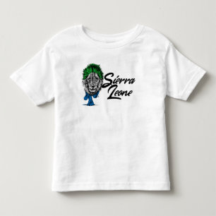 Camiseta WAYout Arts Freetown Sierra Leone Flag Lion