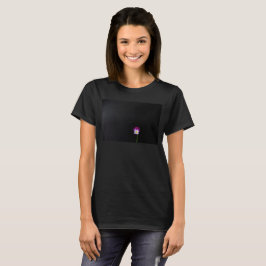 Camiseta Wccnm da Flor Violeta