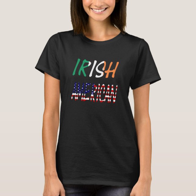 Camiseta wcnt irlandês americano (Frente)