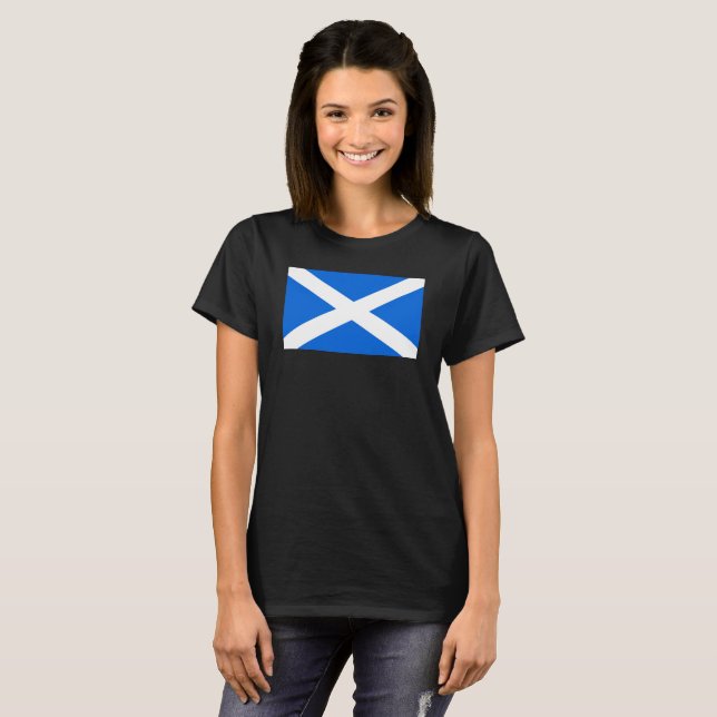 Camiseta Wcnt Sinalizador escocês (Frente Completa)