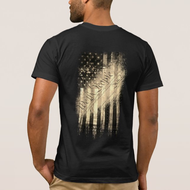 Camiseta WE A PESSOAS Vintage American Flag (Verso)