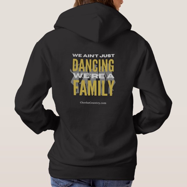 Camiseta "We Ain't Just Dancing, We're a Family" (Verso)