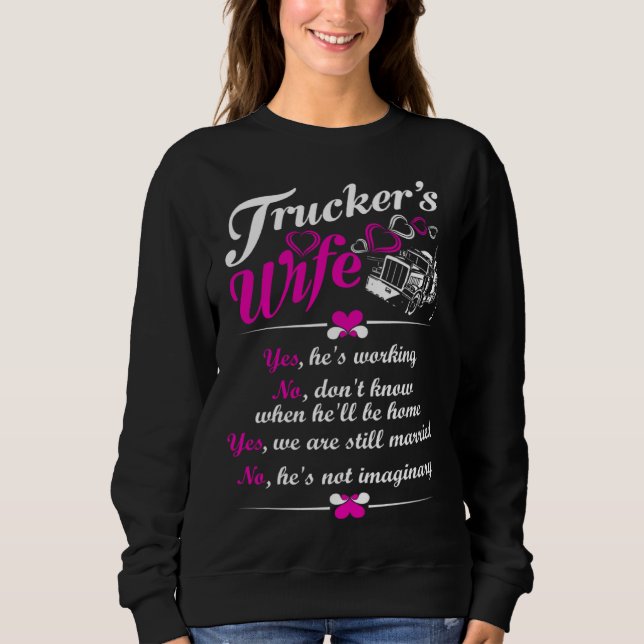 Camiseta We Are Still Married Trucker's Wife (Frente)