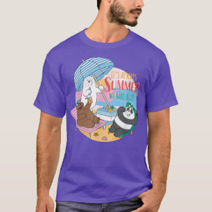 Camiseta We Bare Bears Grizz Panda Ice Bear Always Summer