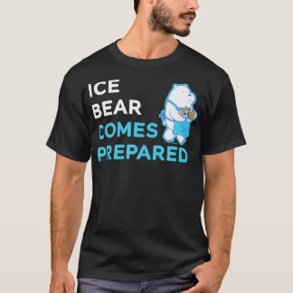 Camiseta We Bare Bears Ice Bear Comes Prepared Premium