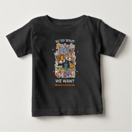 Camiseta We Do What We Want – Freedom Is Our Nature Animal 