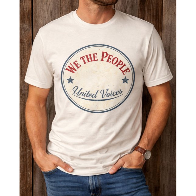 Camiseta We The People Vintage Badge (Criador carregado)