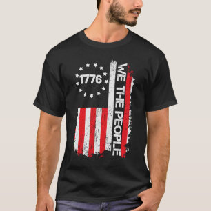 Camiseta We The Pessoas 1776 American Flag