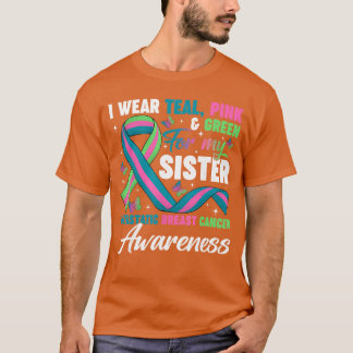 Camiseta Wear Greeneal Pink for My Sister Metastatic Breast