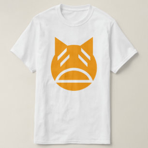 Camiseta Weary Emoji Cat