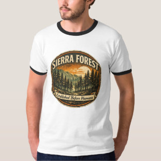 Camiseta Weathered Sierra Forest-Established Before Humans