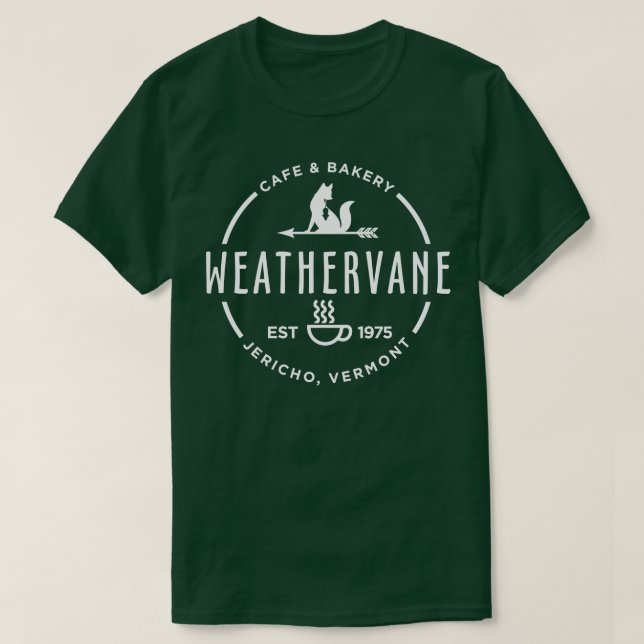 Camiseta Weathervane Cafe Bakery (Frente do Design)