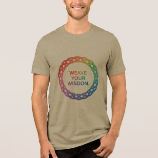Camiseta WEAVE YOUR WISDOM Tri-Blend Shirt