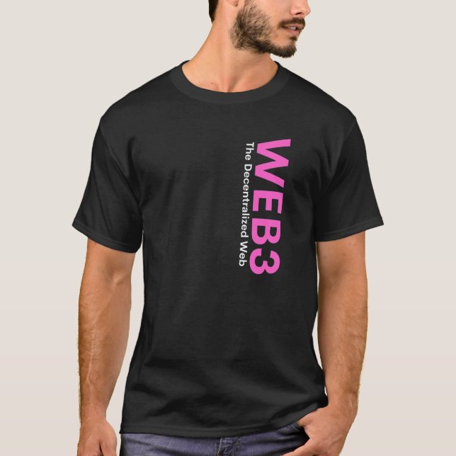 Camiseta Web3 Crypto Blockchain Nft Internet3 0 Defi Metave (Frente)