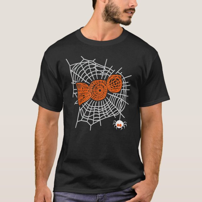 Camiseta Web Boo Spider Para A Web Gráfica De Aranha Cuta P (Frente)