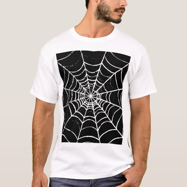 Camiseta Web Escura (Frente)