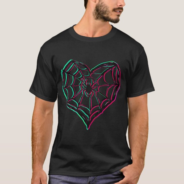 Camiseta Web Of Love T Shirt (Frente)