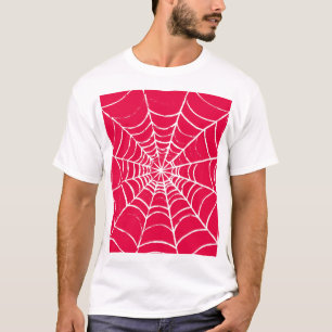 Camiseta Web Rosa