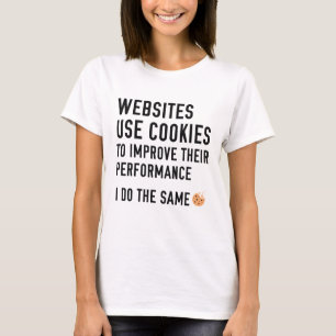 Camiseta Web sites Utilizam cookies