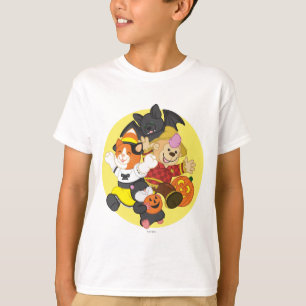 Camiseta Webkinz o Dia das Bruxas Pets a lua