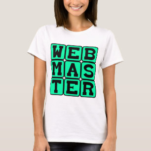 Camiseta Webmaster, Arquiteto Web