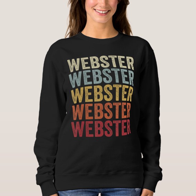 Camiseta Webster Massachusetts Webster MÃE Retro Vintage Te (Frente)