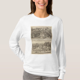 Camiseta Webster, residências do texugo