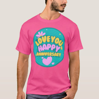 Camiseta Wedding anniversary quotes vintage