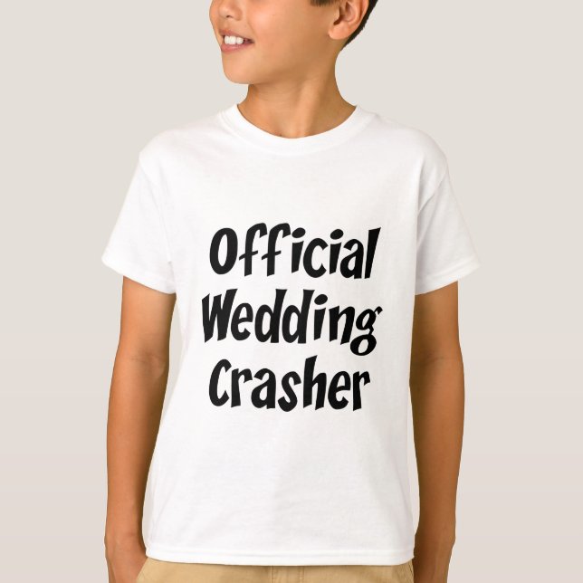 Camiseta Wedding Crasher (Frente)